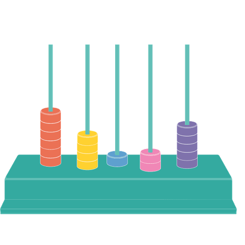 Darstellung eines Rechenspiels